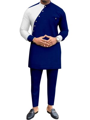 Ensemble de loisirs homme africain en coton pur